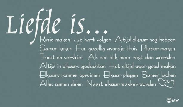 Liefde is