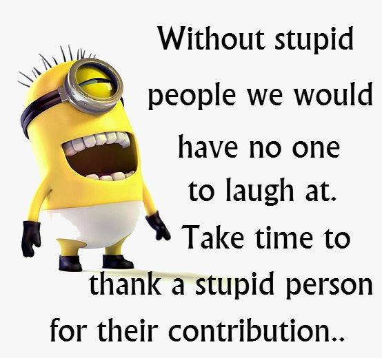 Stupid people