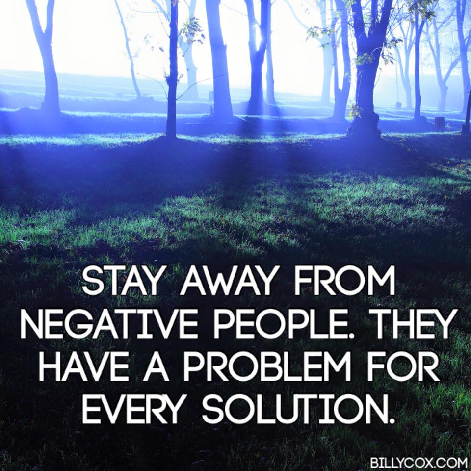 Negative people