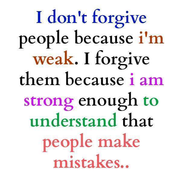 forgive